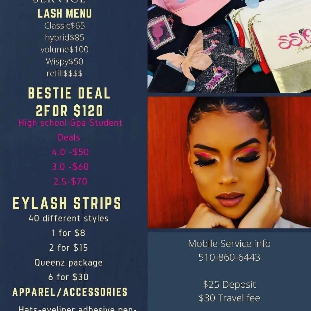 SS Queenz Lash Lounge Logo