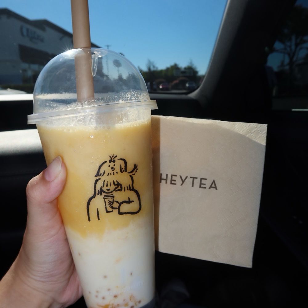 Heytea - mango coconut boom - Bubble Tea Near Me - Milpitas, California Heytea - mango coconut boom - Bubble Tea Near Me - Milpitas, California