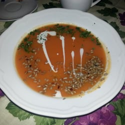 Restauracja Ąka - Aksamitny krem z dyni 9zl