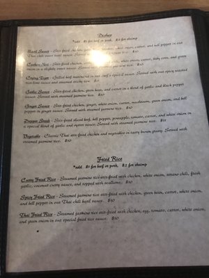Menu photo 5 Tara Thai Kitchen El Paso, TX