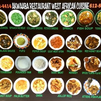 Akwaaba Restaurant - 2015 Akwaaba menu - African Near Me - Minneapolis, Minnesota Akwaaba Restaurant - 2015 Akwaaba menu - African Near Me - Minneapolis, Minnesota