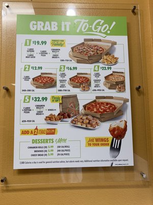 Menu photo 1 Cicis Pizza Slidell, LA