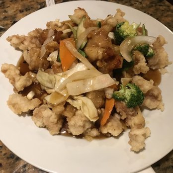 Garlic & Ginger - tang soo yook (very expensive and not far taste from chinese sweet and spicy pork) - Korean Near Me - Gainesville, Florida Garlic & Ginger - tang soo yook (very expensive and not far taste from chinese sweet and spicy pork) - Korean Near Me - Gainesville, Florida