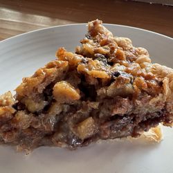 Chocolate walnut pie