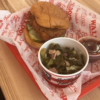 Waldo's Chicken & Beer - OG chicken Sandwich w/ wedge fries - Chicken Shop Near Me - Camp Springs, Maryland