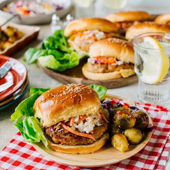 Dream Dinners Seattle - Sweet Thai Turkey Burgers - Specialty Food Near Me - Seattle, Washington Dream Dinners Seattle - Sweet Thai Turkey Burgers - Specialty Food Near Me - Seattle, Washington
