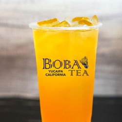 Boba Tea   - Mango green tea