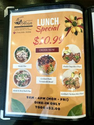 Menu photo 1 Pho Hoan Pasteur Garden Grove, CA Menu photo 1 Pho Hoan Pasteur Garden Grove, CA