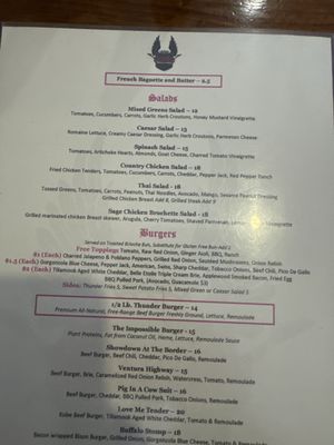 Menu photo 4 Thunder Burger & Bar Washington, DC, DC Menu photo 4 Thunder Burger & Bar Washington, DC, DC