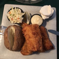 Great Lakes Whitefish & Chips - Whitefish dinner