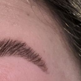Brow tint + wax + lamination  By Leana