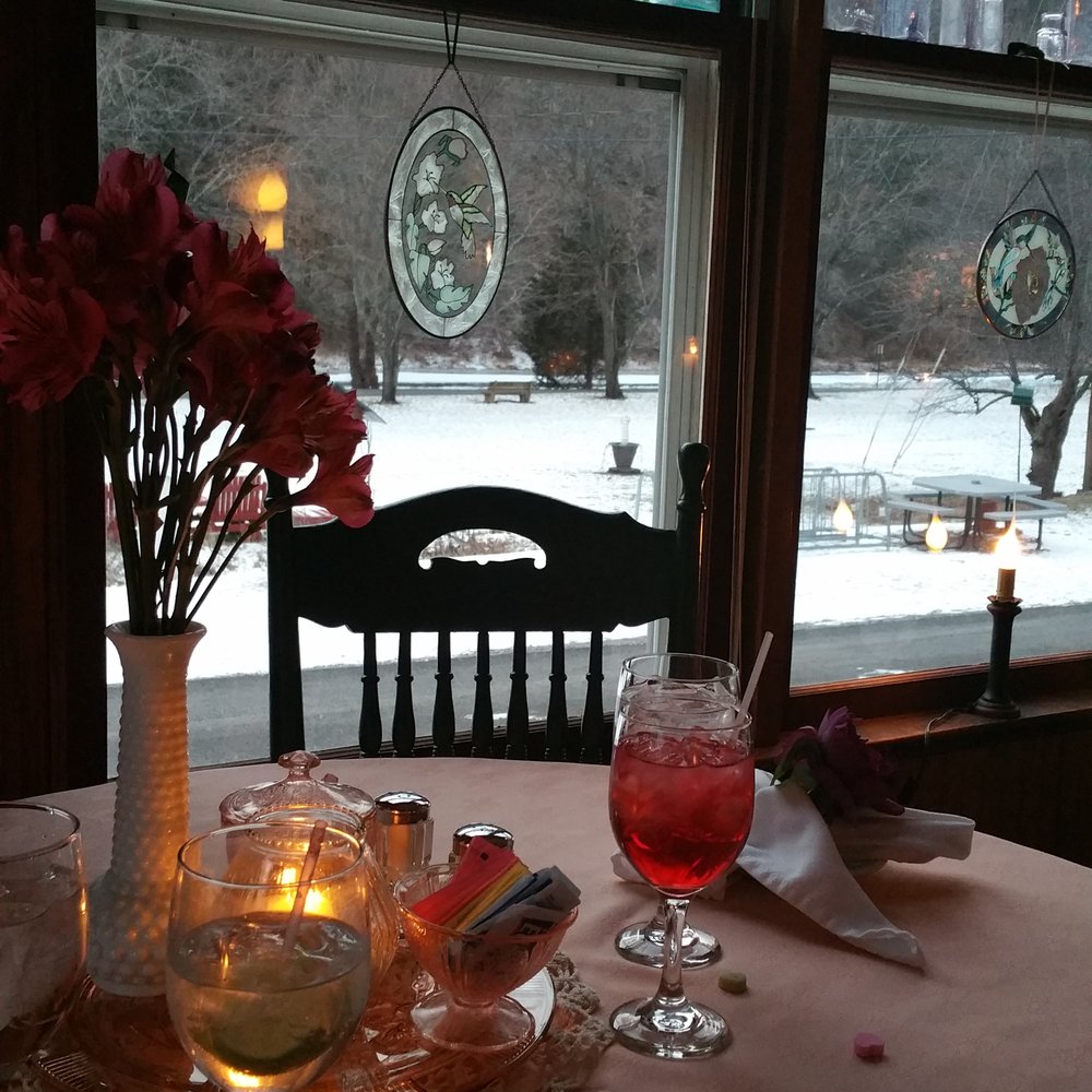 Cedar Run Inn - Our table on Valentine's Day - Bed & Breakfast Near Me - Cedar Run, Pennsylvania Cedar Run Inn - Our table on Valentine's Day - Bed & Breakfast Near Me - Cedar Run, Pennsylvania