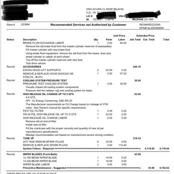 Firestone Complete Auto Care - Firestone's BS recommendations - Auto Repair Near Me - Santa Ana, California Firestone Complete Auto Care - Firestone's BS recommendations - Auto Repair Near Me - Santa Ana, California
