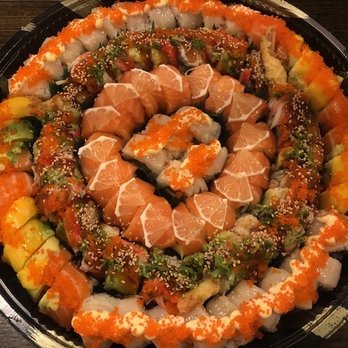 Rocket Sushi - Customized special roll Party tray - Sushi Bars Near Me - San Francisco, California Rocket Sushi - Customized special roll Party tray - Sushi Bars Near Me - San Francisco, California