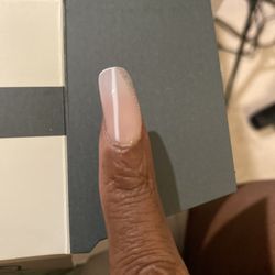 Look how crooked look at my nail beds! Horrible!