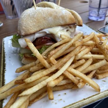 Raw & Refined - Turkey club with fries - Seafood Near Me - Baltimore, Maryland
