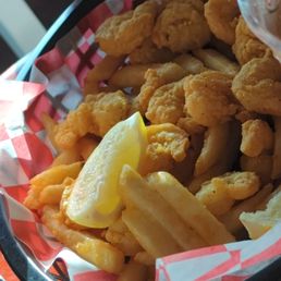 Chicken fingers and fries Chicken fingers and fries