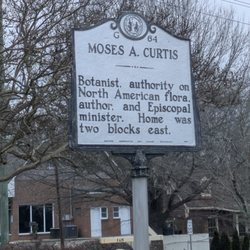 Moses A Curtis - Moses A. Curtis Historical Marker, Hillsborough