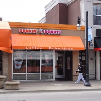 Dunkin' -  a dunkin donuts store on a city street - Coffee & Tea Near Me - Champaign, Illinois