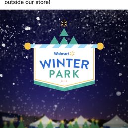 Winter Park event @Walmart