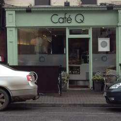 Cafe Q - Well lit storefront