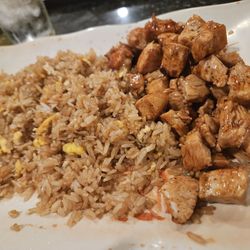 Asian City - Hibachi chicken (double rice, no veggies)