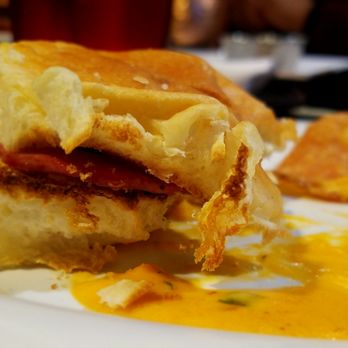 Urban Stack - Fried Baloney Sliders. It's yummy...definitely give it a try! - Burgers Near Me - Chattanooga, Tennessee Urban Stack - Fried Baloney Sliders. It's yummy...definitely give it a try! - Burgers Near Me - Chattanooga, Tennessee