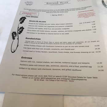 The Educated Palate - New American Near Me - San Francisco, California The Educated Palate - New American Near Me - San Francisco, California