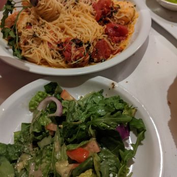 Garlic Rose Bistro - Angel hair with prawns - American Near Me - Cranford, New Jersey