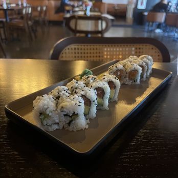 Kiseki - left: tuna avocado roll right: spicy yellow tail roll - Thai Near Me - Bowling Green, Ohio