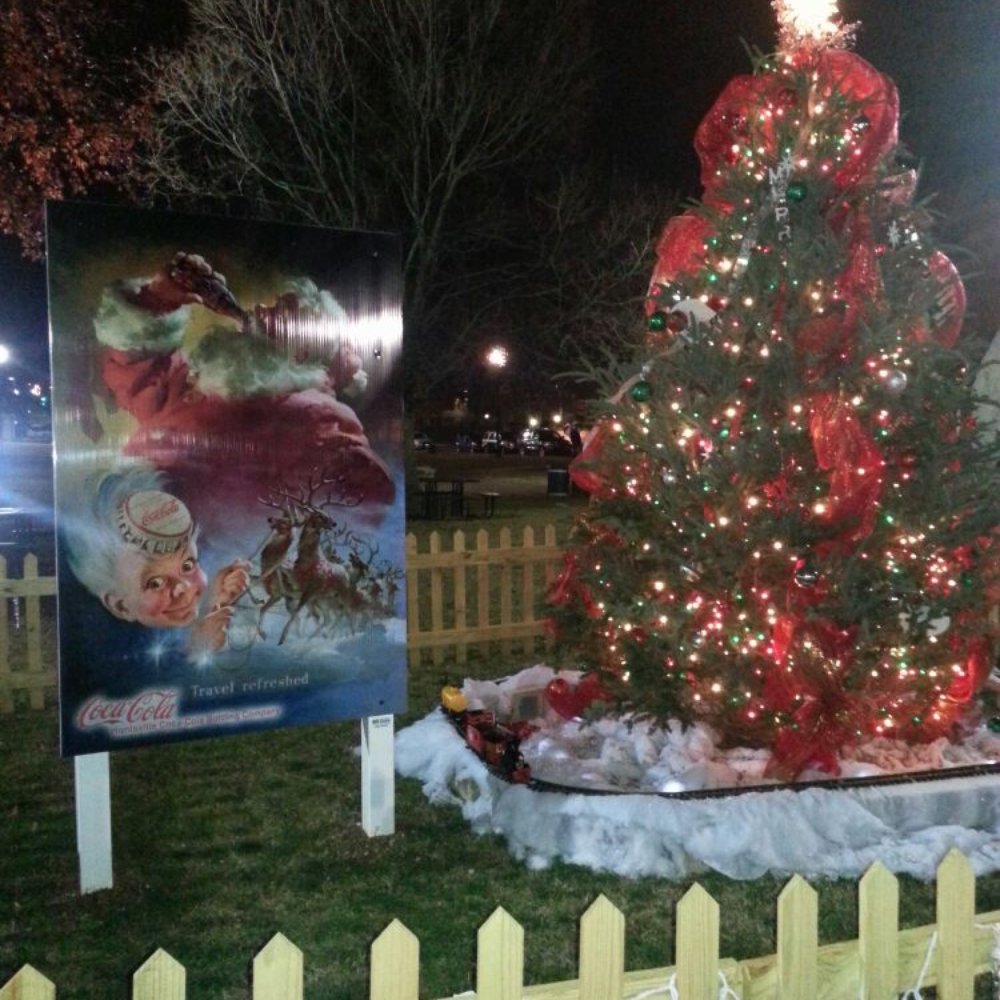 Coca-cola tree