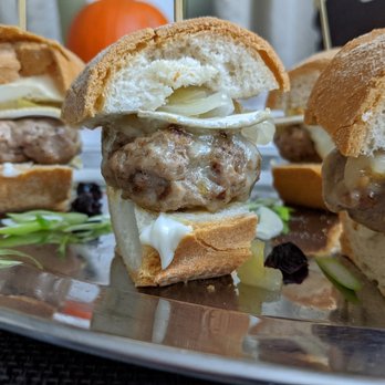 Chef Ben Kelly - Turkey Sliders with Green Apple Relish and Brie - Personal Chefs Near Me