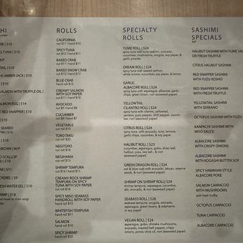 Yume Sushi Bar - Menu - Sushi Bars Near Me - Studio City, California Yume Sushi Bar - Menu - Sushi Bars Near Me - Studio City, California
