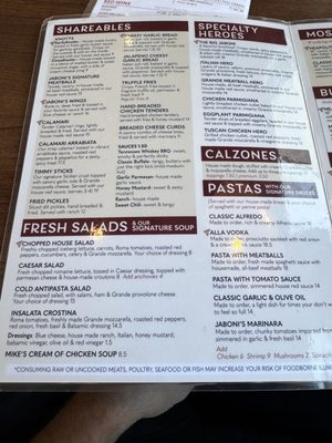 Menu photo 3 Jaboni's Pizzeria Kingston Pike Knoxville, TN
