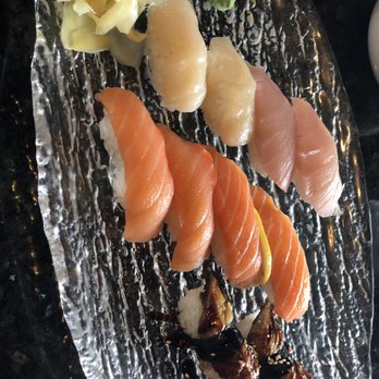 Sushi Cafe - Nigiri (scallops, salmon, eel, tuna) - Japanese Near Me - Renton, Washington Sushi Cafe - Nigiri (scallops, salmon, eel, tuna) - Japanese Near Me - Renton, Washington