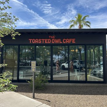 The Toasted Owl Cafe - Outside of Toasted Owl Cafe - Breakfast & Brunch Near Me - Phoenix, Arizona