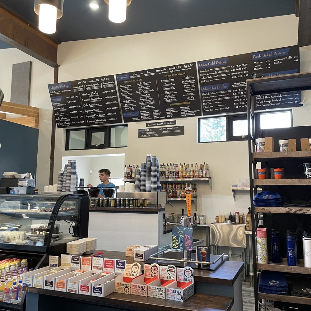 Coffee Trader - a coffee shop with menus on the wall - Coffee & Tea Near Me - Gunnison, Colorado