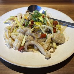 Stir Fried Squid