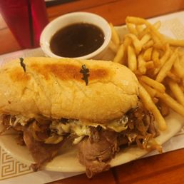 French Dip with fries