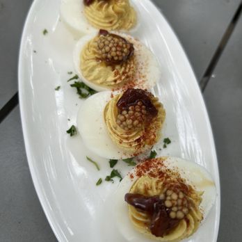 Southerleigh - Deviled eggs - Breweries Near Me - San Antonio, Texas