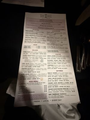 Menu photo 1 Aunt Maude's Ames, IA