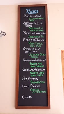 Menu photo 3 Periquito Rota, CA