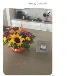 Text from my sister and the arrangement they made Text from my sister and the arrangement they made