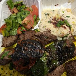 Large Beef Kebab Pla