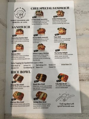 Menu photo 6 Toast x Bowl Hoboken, NJ Menu photo 6 Toast x Bowl Hoboken, NJ