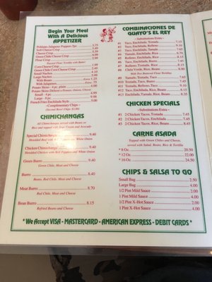 Menu photo 8 Guayos El Rey Miami, AZ Menu photo 8 Guayos El Rey Miami, AZ