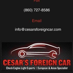 Cesar’s Foreign Car