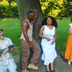 Shakespeare In Clark Park - Some "As You Like It" cast members