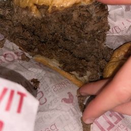 Philly cheese steak with no cheese???? Philly cheese steak with no cheese????