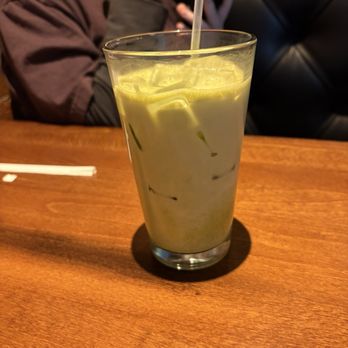 Frontier Perk Cafe - Iced matcha latte - Cafes Near Me - St. Charles, Missouri